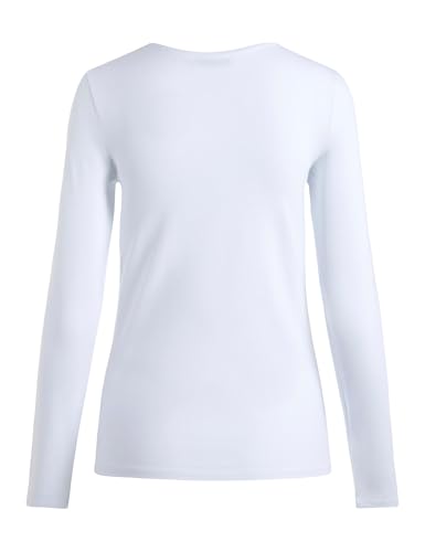 PIECES Women's Pcsirene Ls Tee Noos Long Sleeve Top (Pack of
